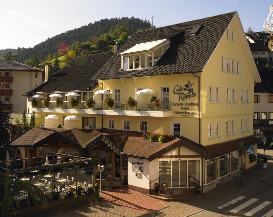 Hotel Garni Cafe Raepple 바트 페테르스탈-그리스바흐 외부 사진